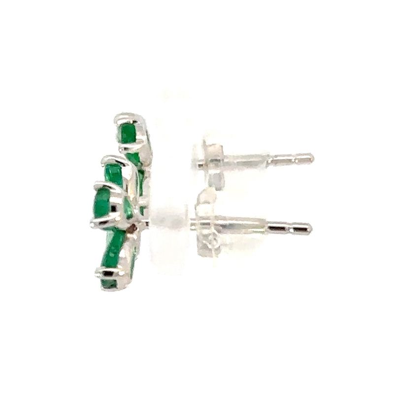 Oбеци на винт със смарагд CHIK