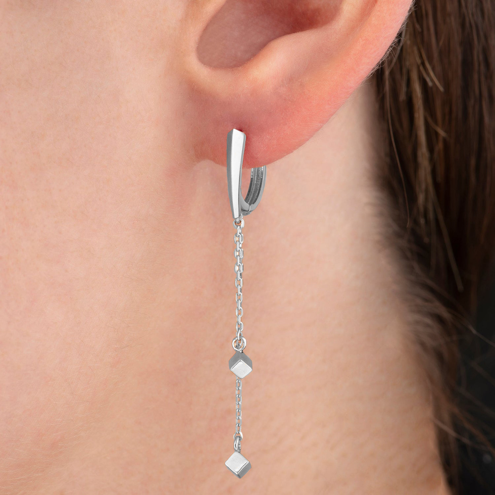 ВИСЯЩИ ОБЕЦИ В БЯЛО ЗЛАТО VELI