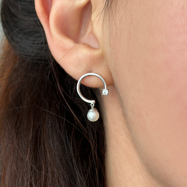 ОБЕЦИ бЯЛО ЗЛАТО С ПЕРЛА SARA