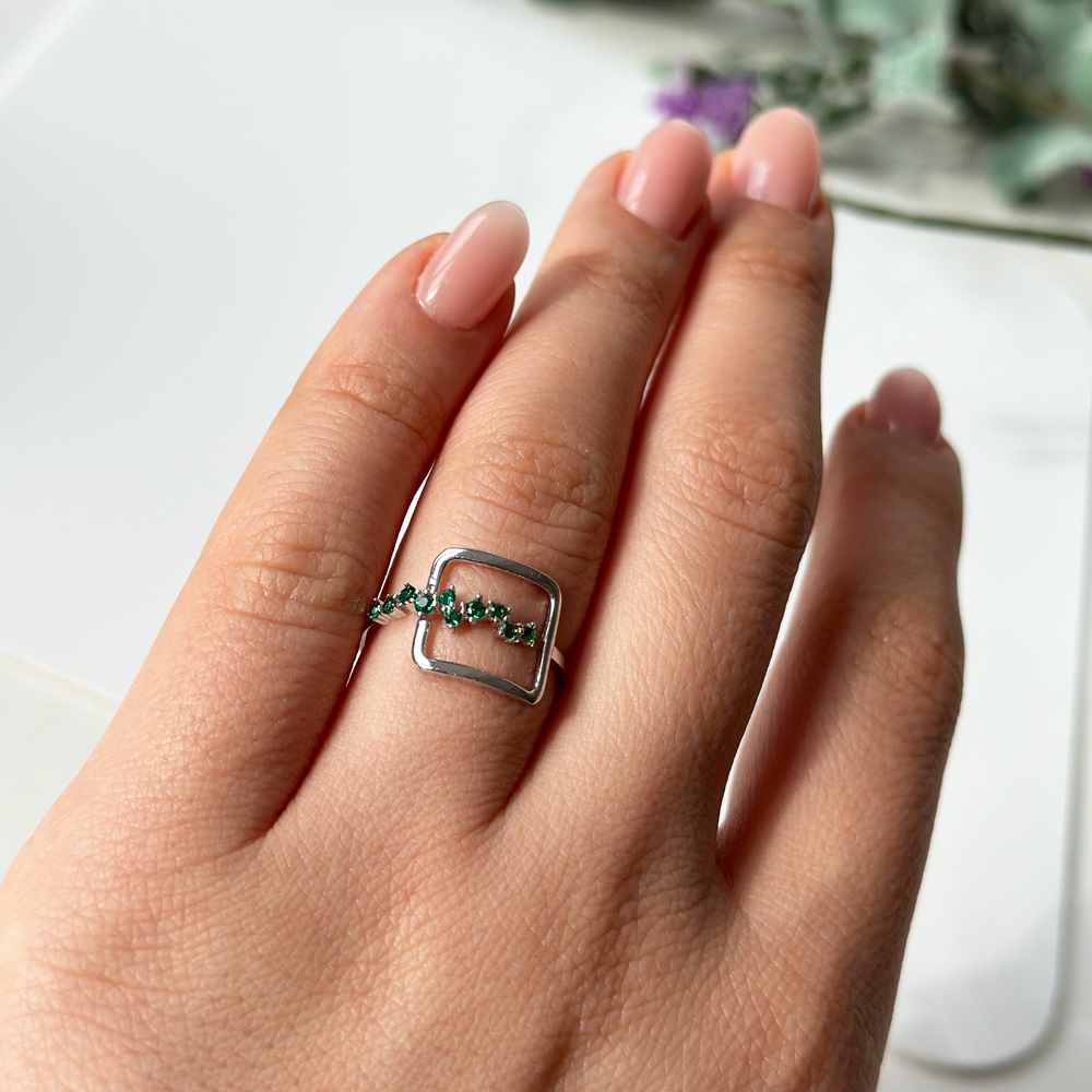 Пръстен бяло злато  Donna