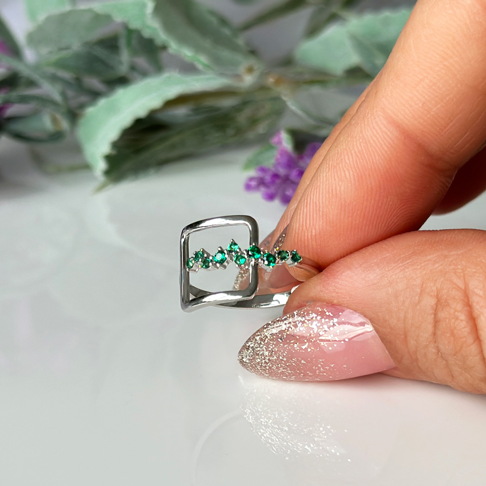 Пръстен бяло злато  Donna