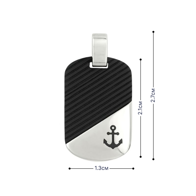 Мъжка златна висулка   Decimus