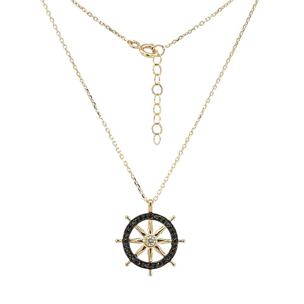 Колие жълто злато  Marina