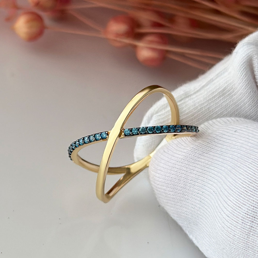 Пръстен жълто злато DARIA