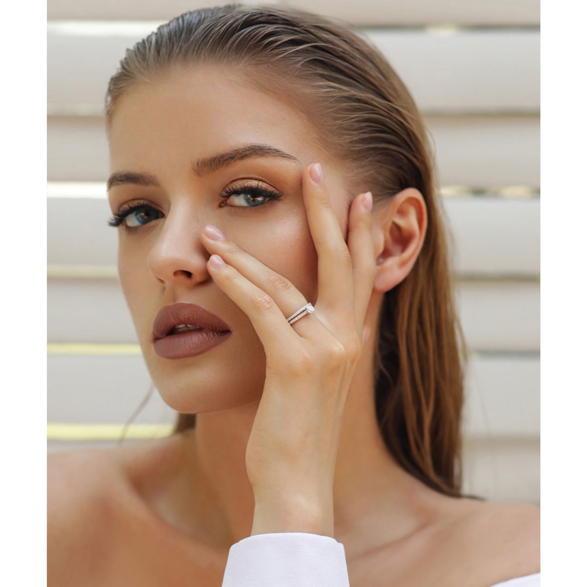 Годежен диамнатен пръстен SILVI