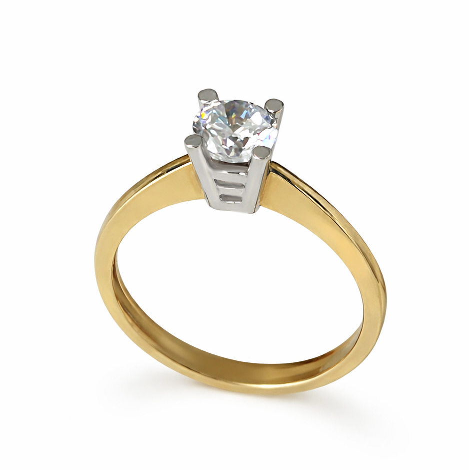 Годежен пръстен жълто злато LILIA