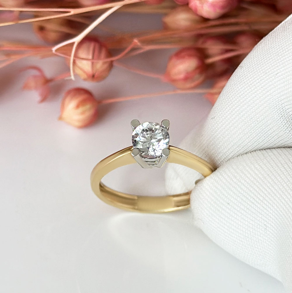 Годежен пръстен жълто злато LILIA