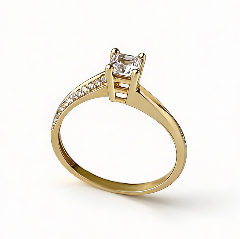 Годежен пръстен жълто злато NELI