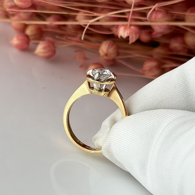 Годежен пръстен жълто злато RALICA