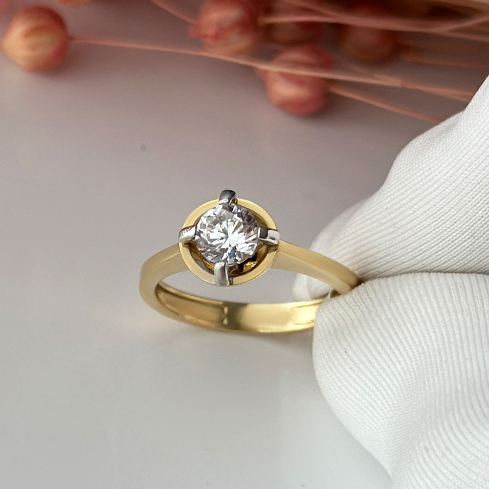 Годежен пръстен жълто злато RALICA