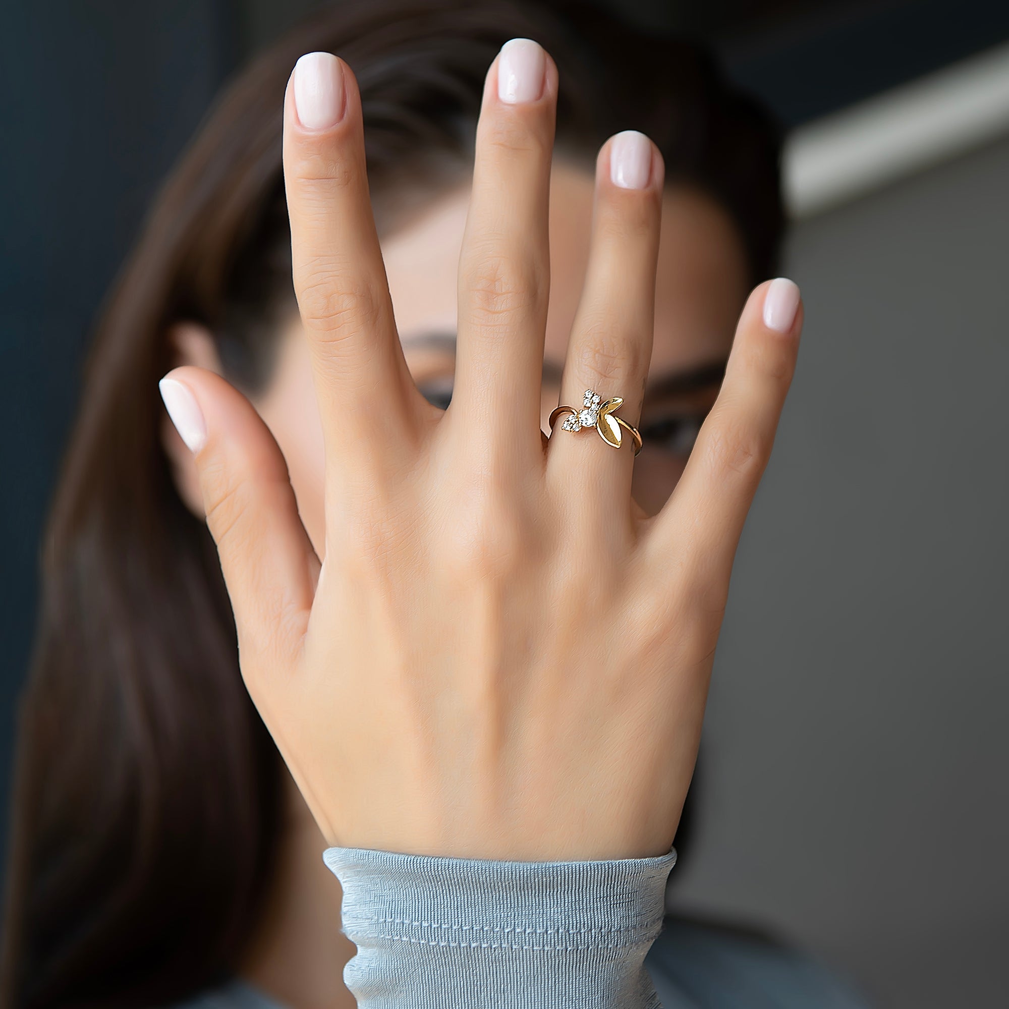 Златен пръстен  SAMANTA