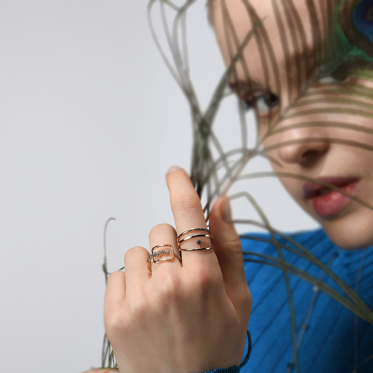 Златен пръстен жълто злато Francheska