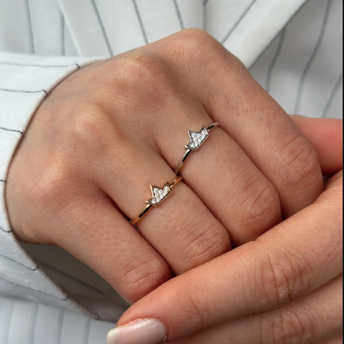 Златен пръстен  корона