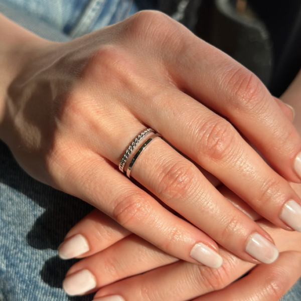 Златен пръстен без камъни MELL