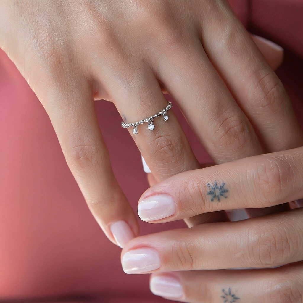 Златен пръстен халка VIKI