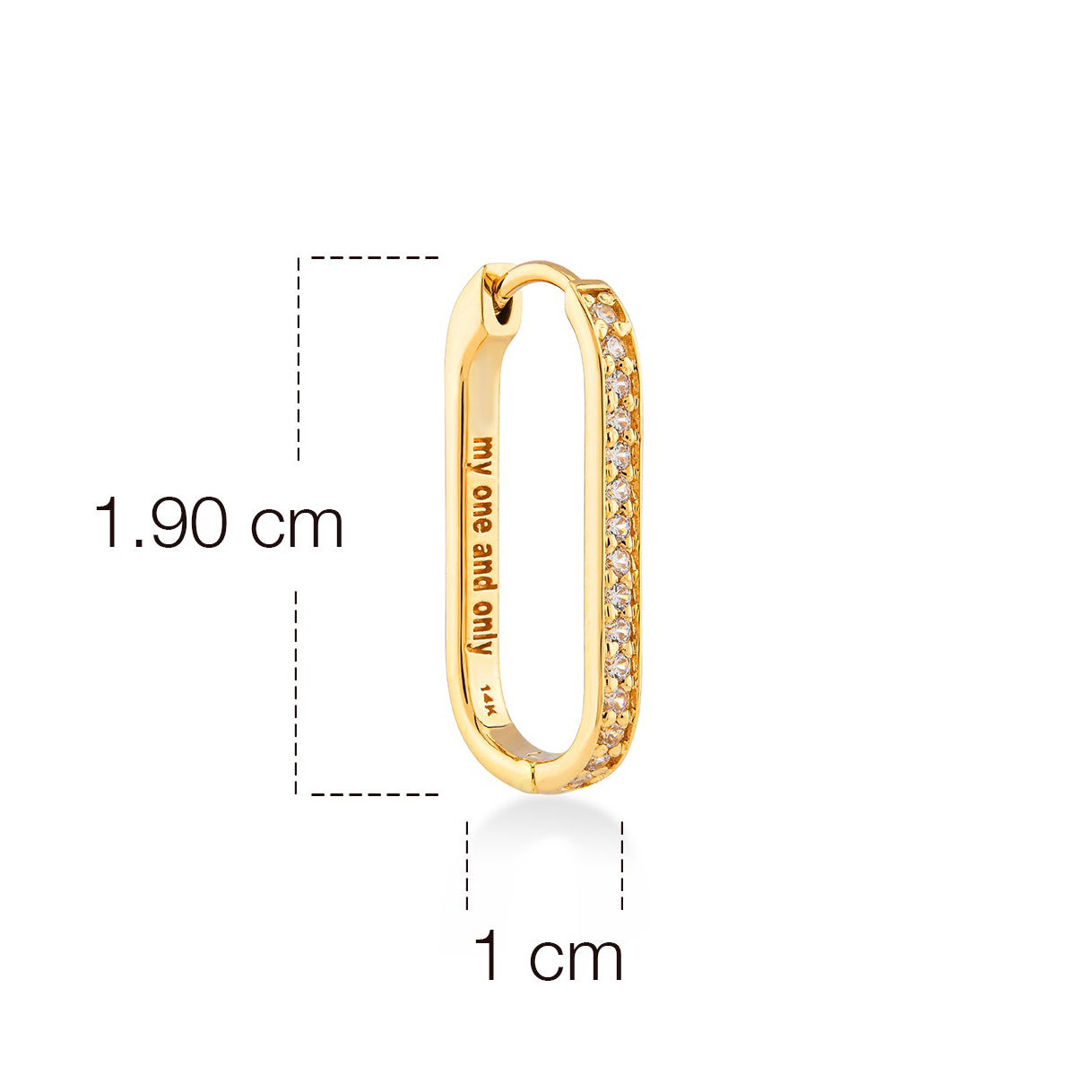 Обеци розово злато Carmen