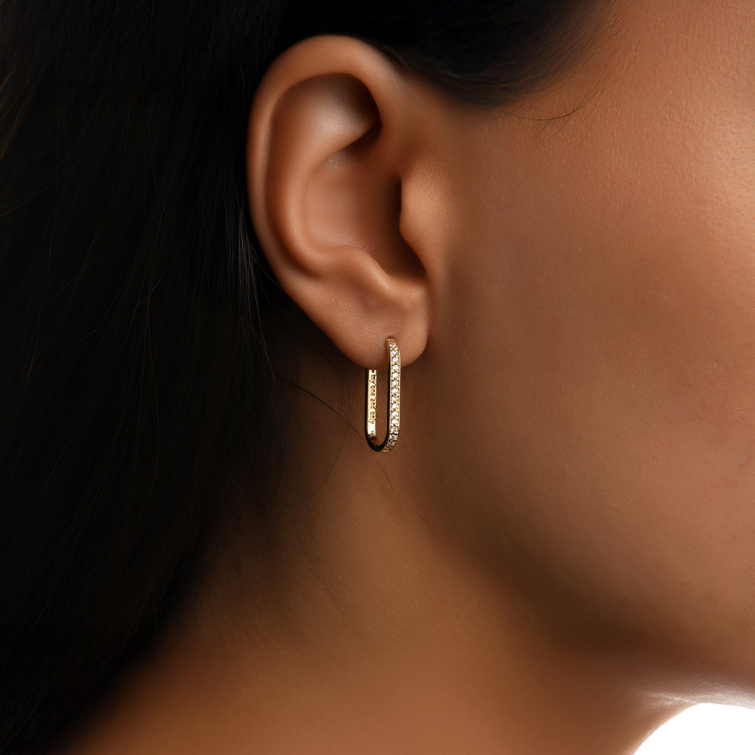 Обеци розово злато Carmen