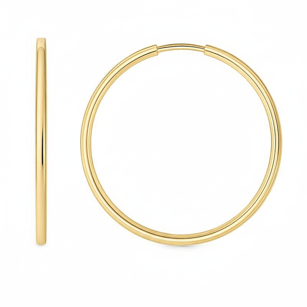 Жълто злато халки ALISA