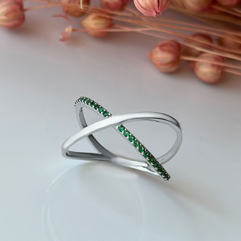 Пръстен бяло  злато DARIA GREEN