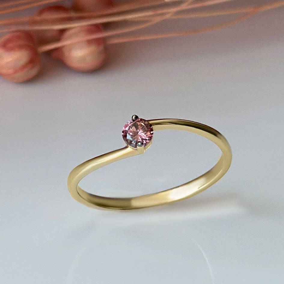 Пръстен жълто злато DANI