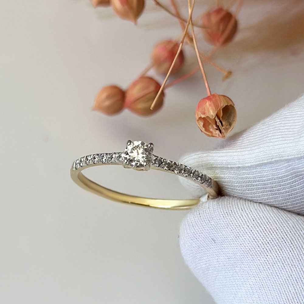 Годежен диамнатен пръстен SILVI