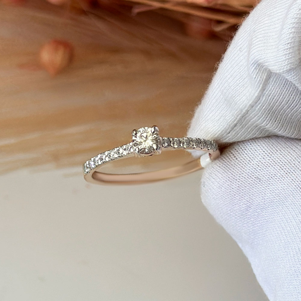 Годежен диамнатен пръстен SILVI