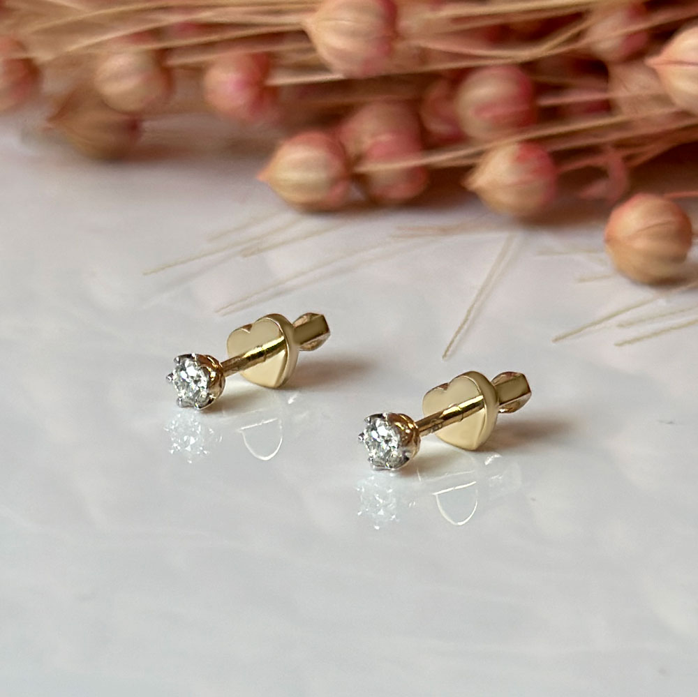 Диамантени обеци  KLARA