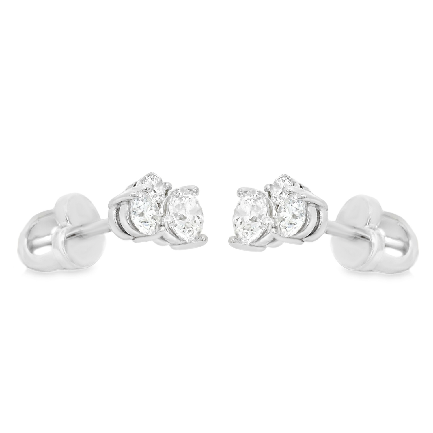 Диамантени обеци на винт DARIA