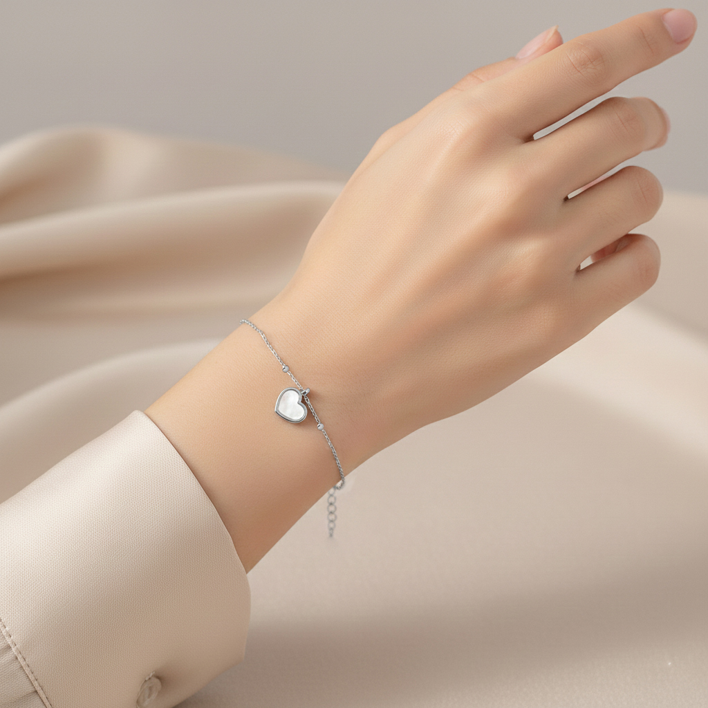 Гривна бяло злато Barbara