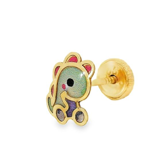 Детски златни обици Dino