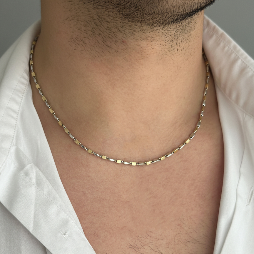 Златен мъжки синджир TEODOR