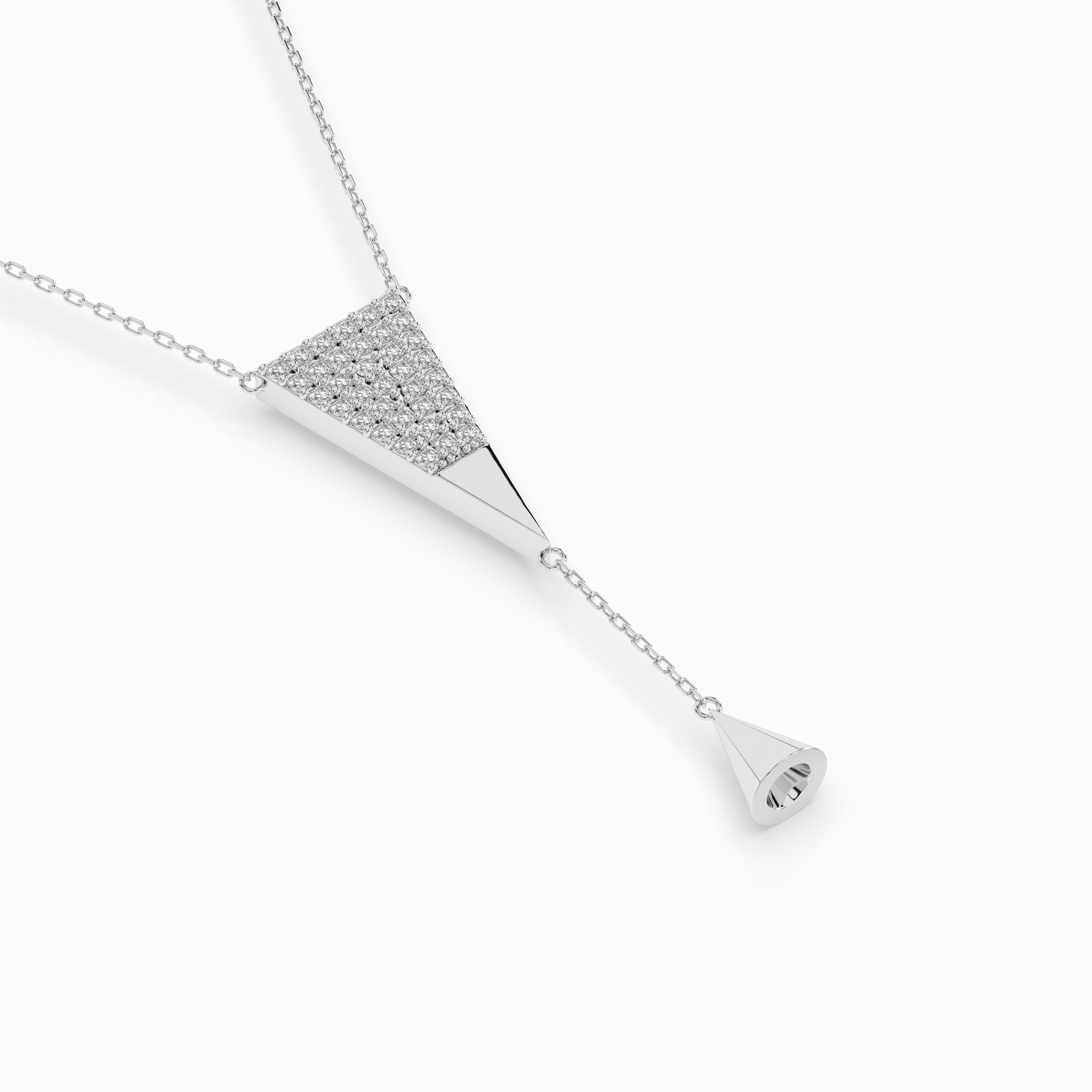 Златно колие чокър с диаманти Alissa