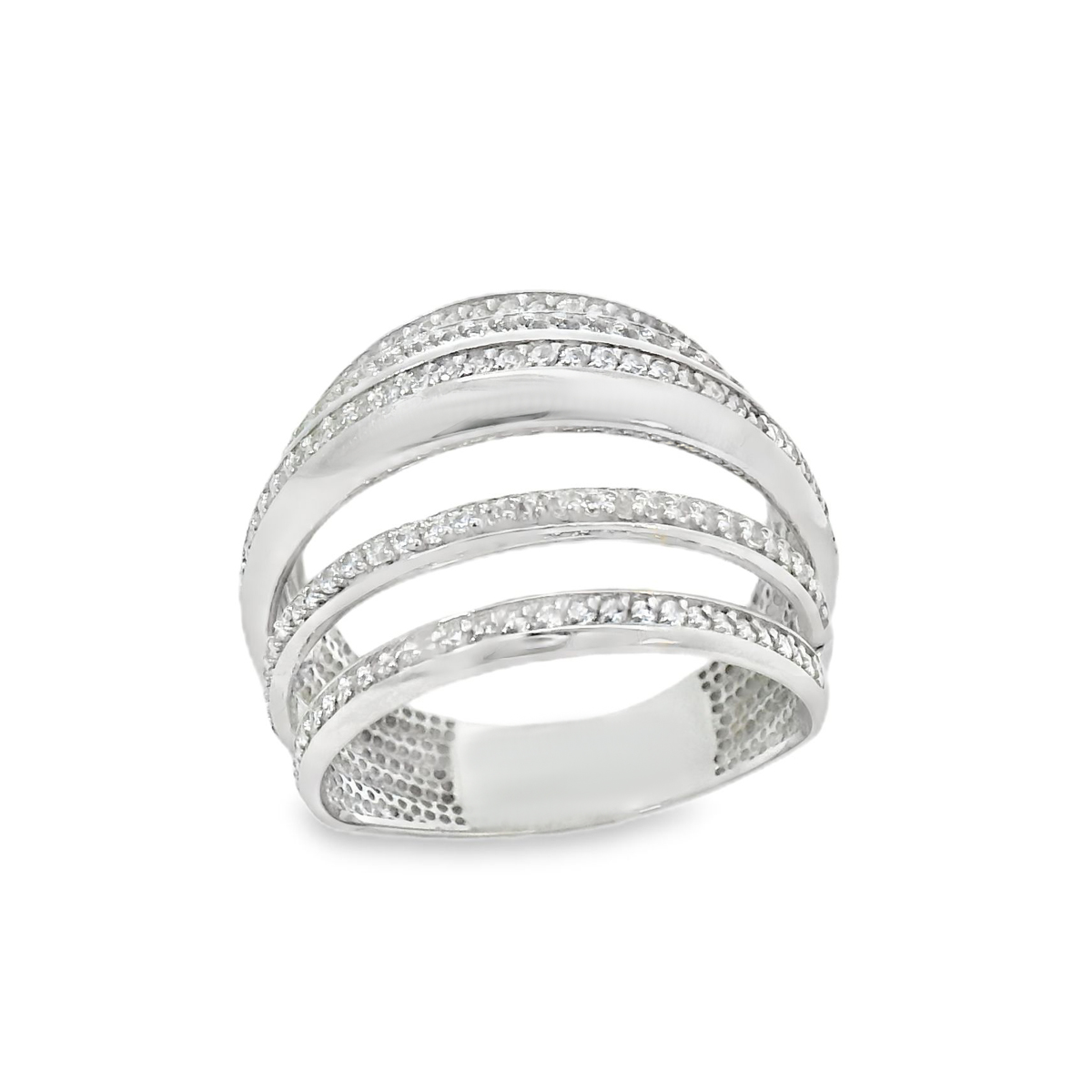 Пръстен бяло злато Yulia