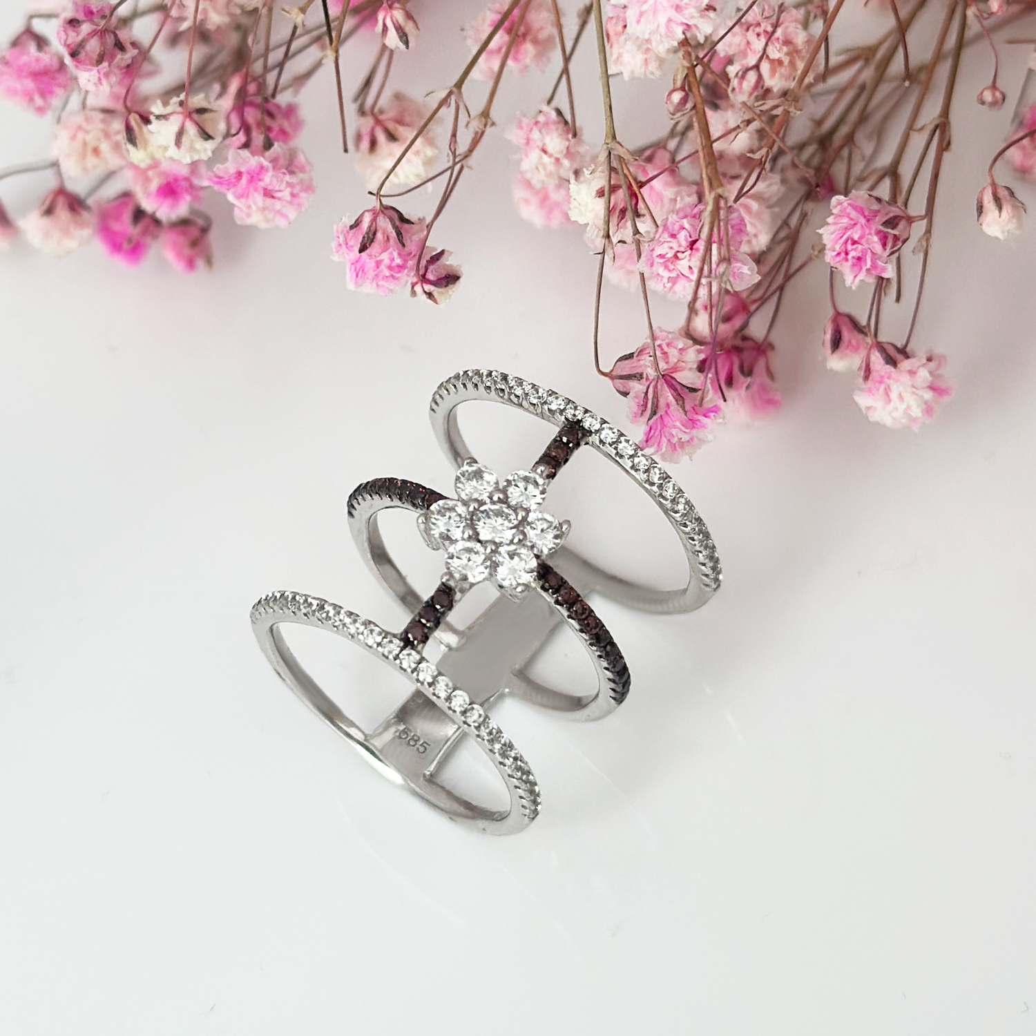 Златен пръстен Charlotte