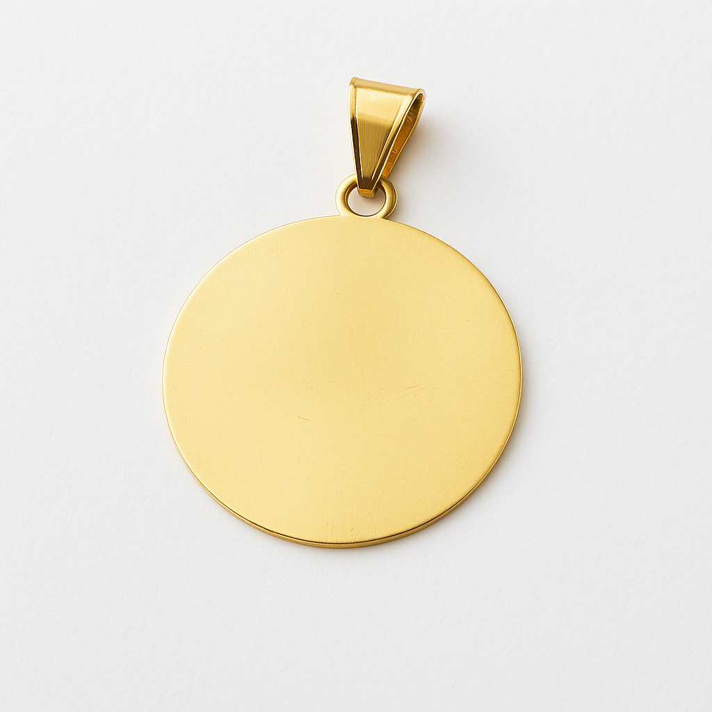 Златна висулка circle