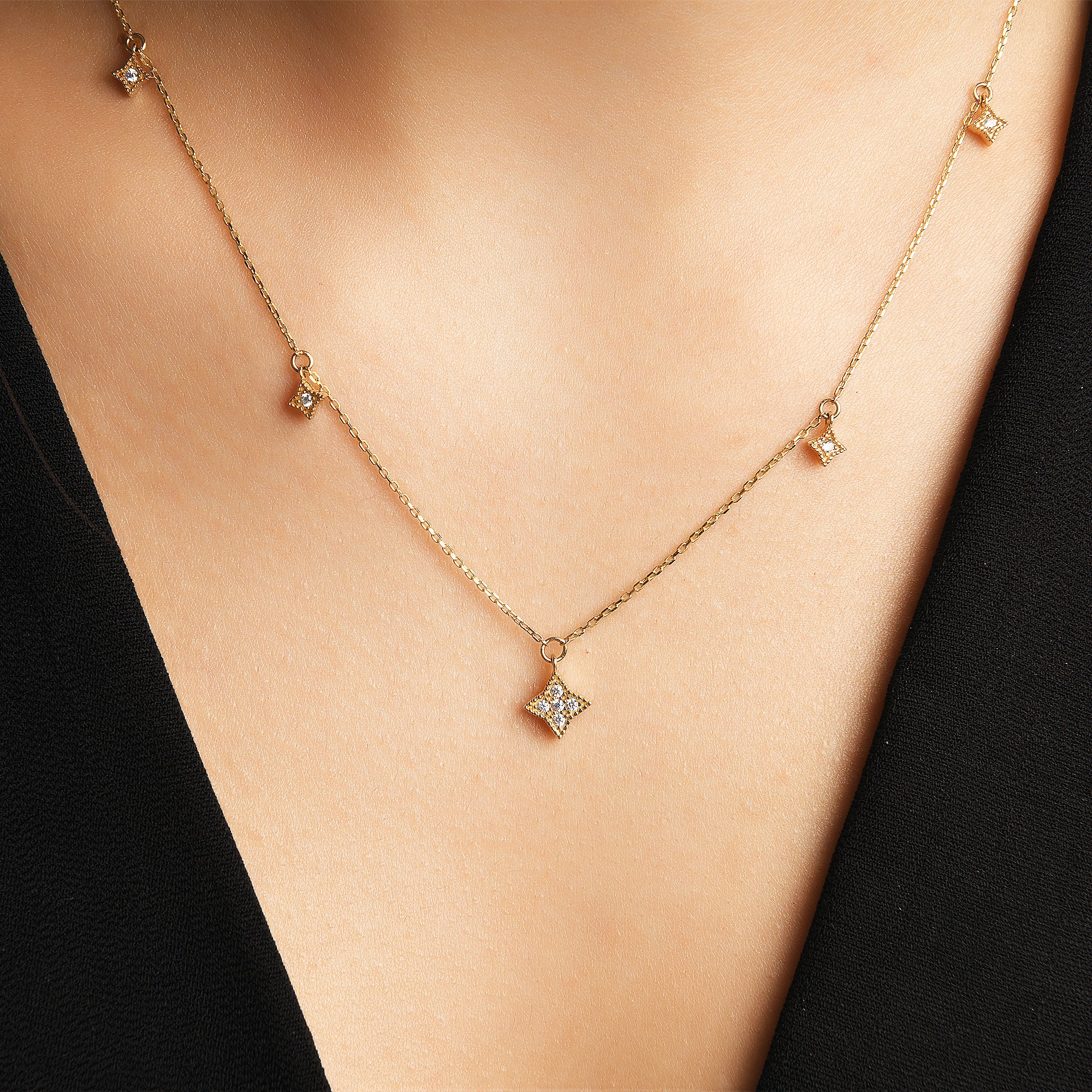 Колие жълто злато  Beki