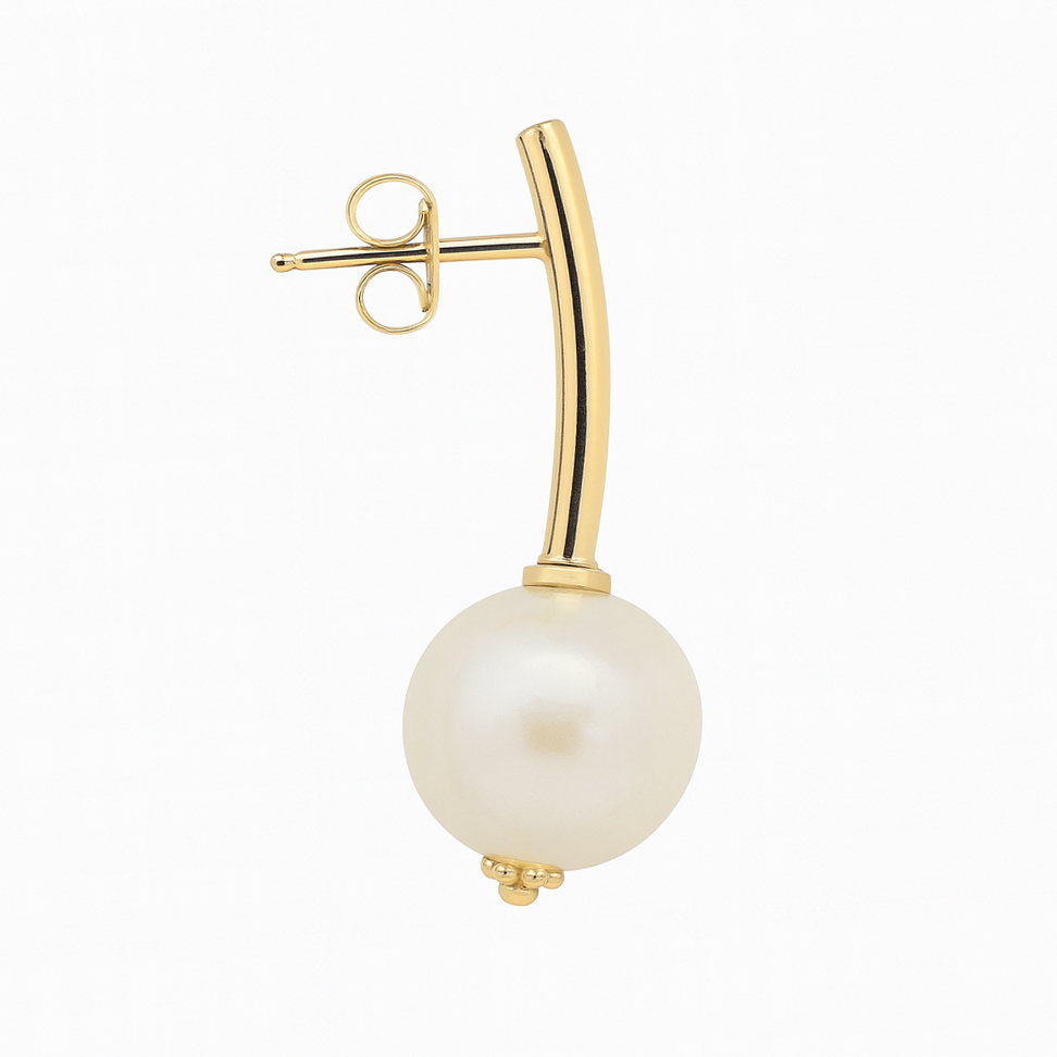 Златни висящи обеци Margaret