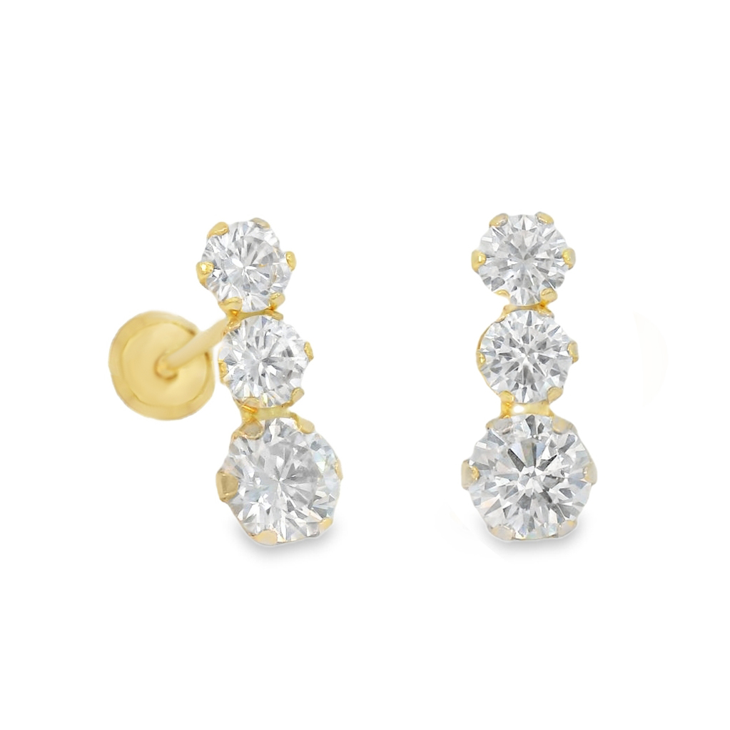 Златни обици Lora