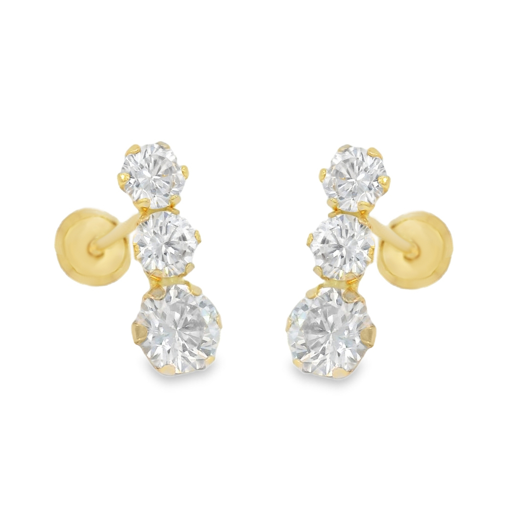 Златни обици Lora