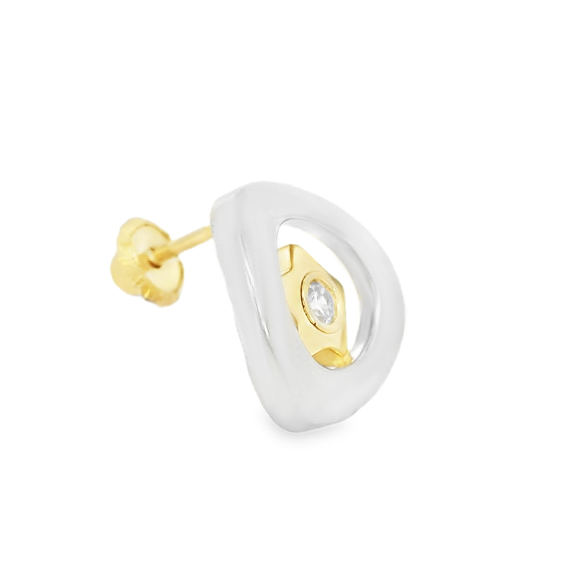 Златни обеци Mirella