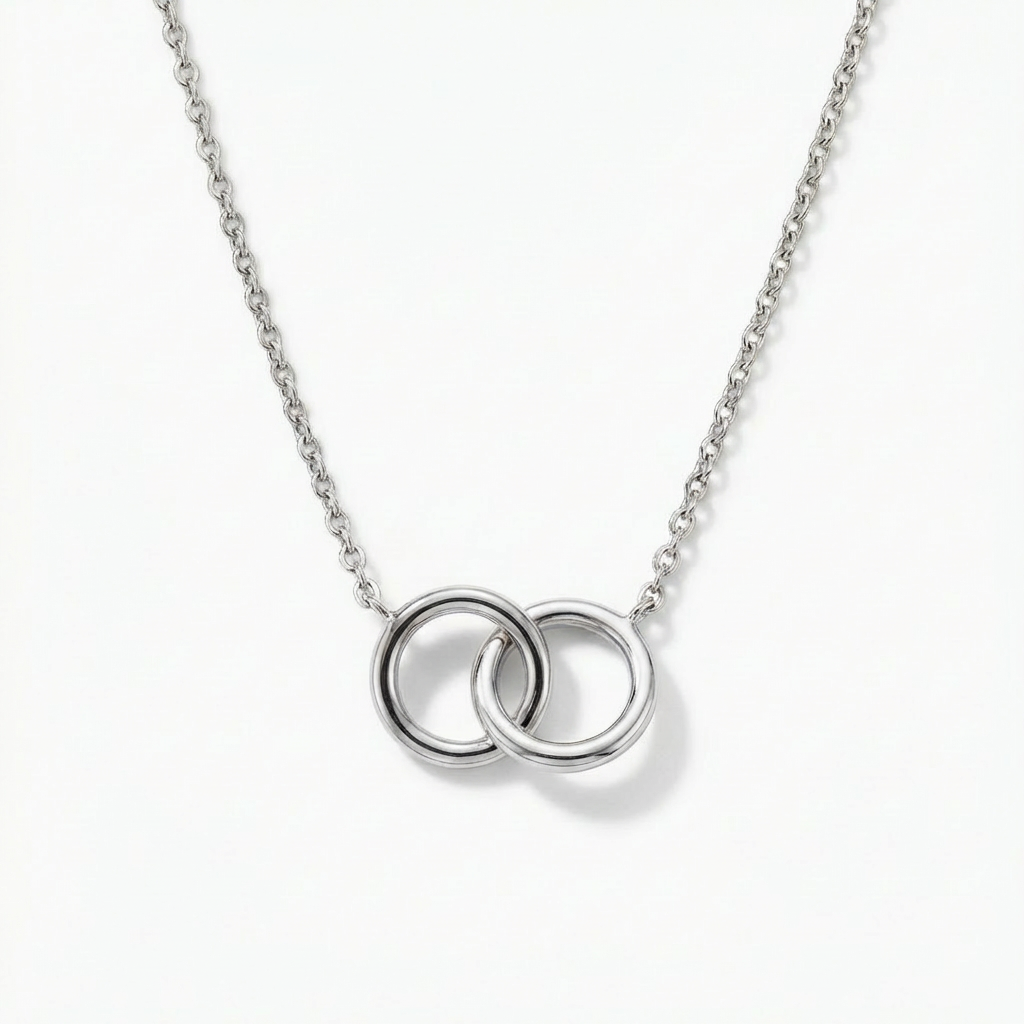 Колие бяло злато Victoria